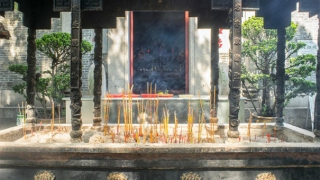 道教法事：在烟供香炉做烟供的法事流程