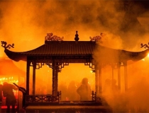 超度法事：道家叠牌位供奉逝去的先人