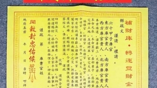 财库财运：整寿生债补财库／财库空了是什么意思