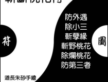 斩烂桃花：斩断桃花符